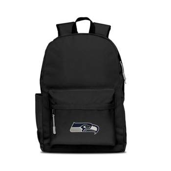 NFL Seattle Seahawks Campus Laptop Backpack - Black