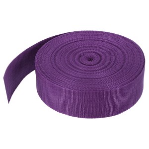 Unique Bargains Flexible Thick Tight Weave Flat Polypropylene Webbing Straps - 1 of 4