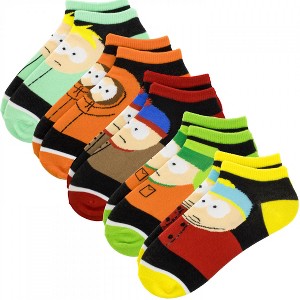 Womens South Park Characters 5-Pair Pack of Low Cut Socks - 1 of 4
