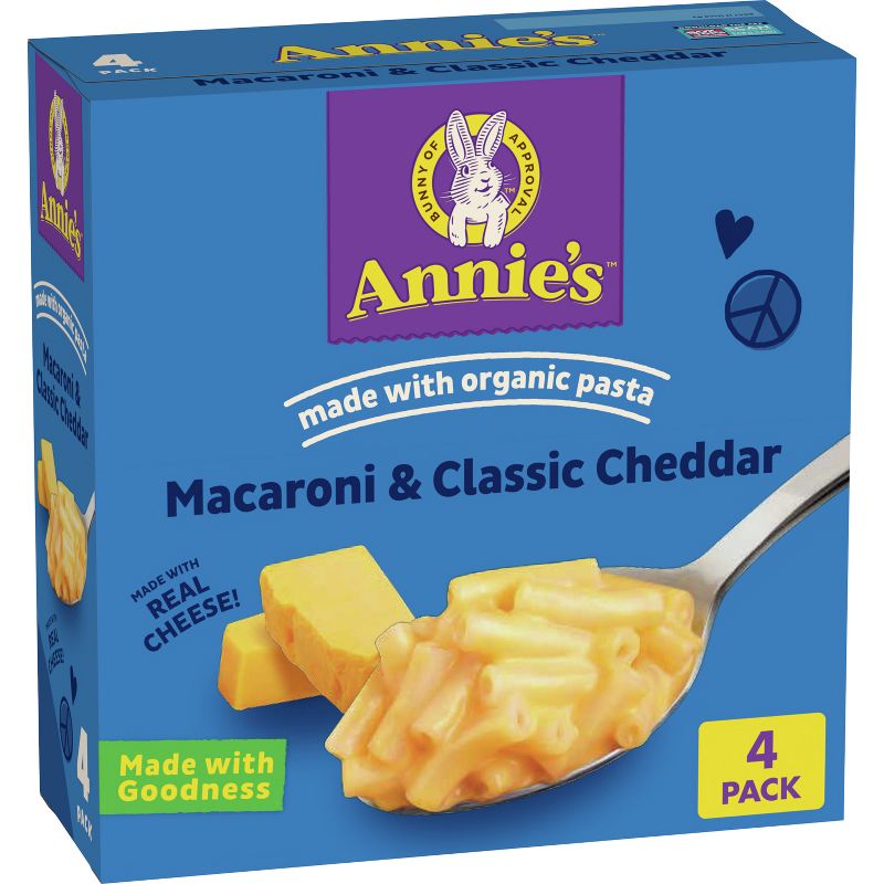 Annie's Macaroni & Cheese Classic Mild Cheddar, 1 of 13
