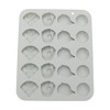 Unique Bargains Chocolate Mould 20-Cavity Baseball Team Candy Mould Hand Wash 7.83"x6.34"x0.59" 1 Pc - 3 of 4