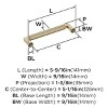 Amerock Balata Pull for Cabinets, Drawers, and Furniture - 3 of 4