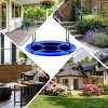 Infans 40" Flying Saucer Tree Swing Indoor Outdoor Play Set Kids Christmas Gift Blue - 4 of 4