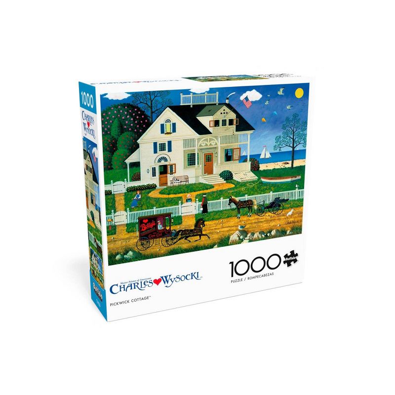 Buffalo Games Charles Wysocki: Pickwick Cottage Jigsaw Puzzle - 1000pc, 1 of 7