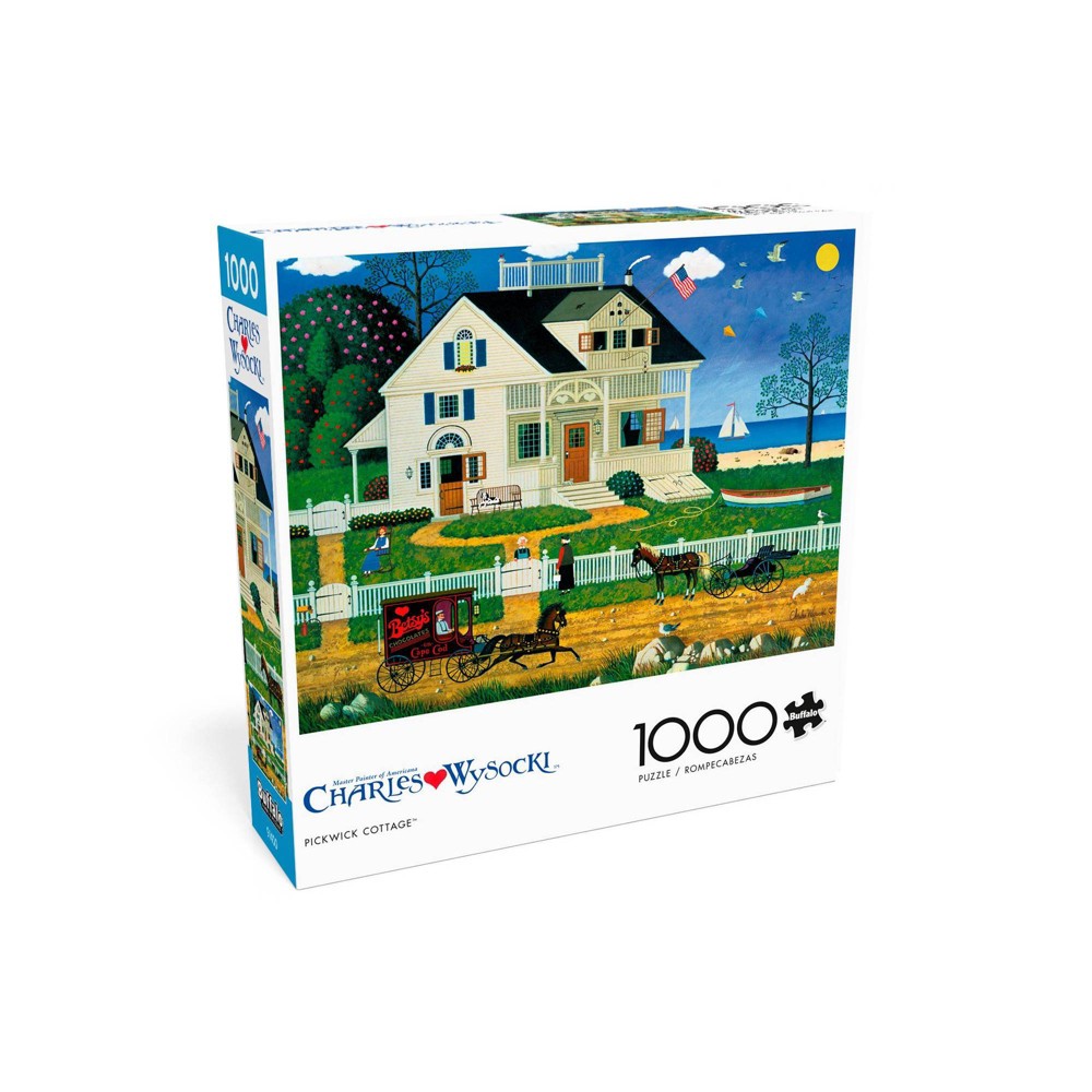 Photos - Jigsaw Puzzle / Mosaic Buffalo Games Charles Wysocki: Pickwick Cottage Jigsaw Puzzle - 1000pc