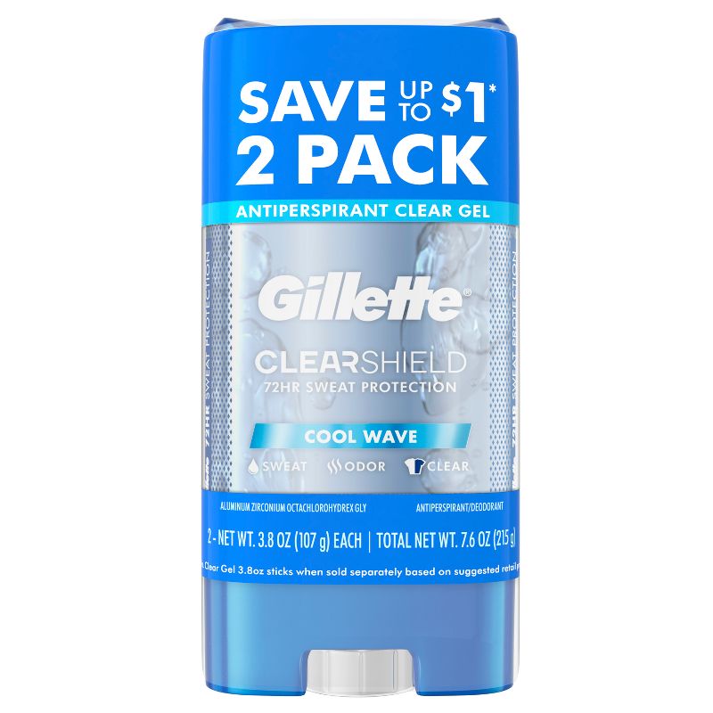 Gillette Cool Wave Clear Gel Antiperspirant & Deodorant, 3 of 10