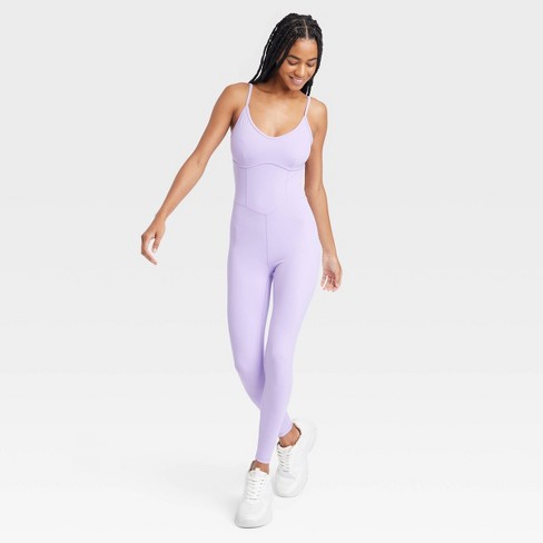 Plus Size V-Neck Bodysuit - Lavender – Curvy Sense