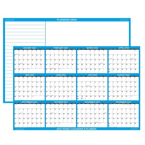 2023-annual-wet-and-dry-erase-laminated-reversible-wall-calendar-24-x-36-blue-swiftglimpse-target