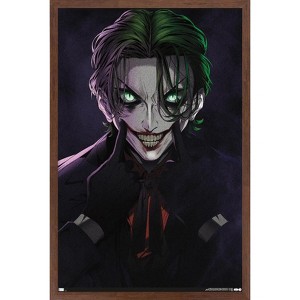 Trends International DC Comics - The Joker Anime - Smile Framed Wall Poster Prints - 1 of 4