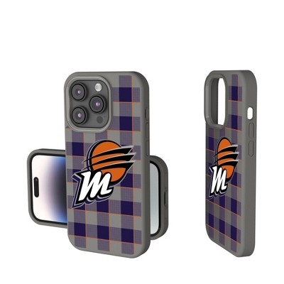 Keyscaper WNBA Plaid Soft Touch Cell Phone Case for iPhone 15