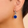 SHINE by Sterling Forever Rose Petal Short Drop Earrings - 2 of 3
