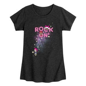 Girls' - LOL Surprise! - Space Rock Girls Fitted Short Sleeve Graphic T-Shirt - 1 of 4