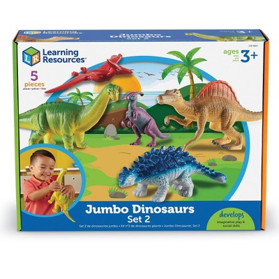 Learning Resources Jumbo Dinosaurs Set 2 - 5pc