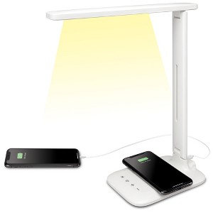 iLive LED Desk Lamp With Wireless Charging, IAQL300W - 1 of 4