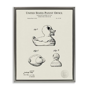 Stupell Industries Vintage Duck Toy Patent, 25" x 31" - 1 of 4