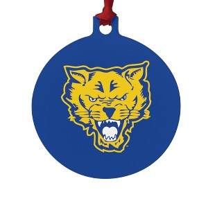 Fort Valley State University Primary Logo Aluminum Holiday Christmas Tree Ornament - 1 of 4