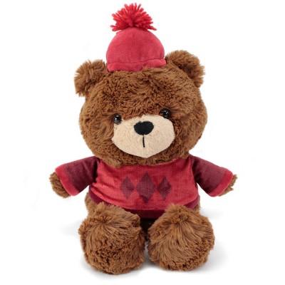 Animal Adventure Book Bear Stuffed Animal Wondershop™