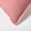 King Euro Heavyweight Linen Blend Throw Pillow - Casaluna™ - 2 of 2