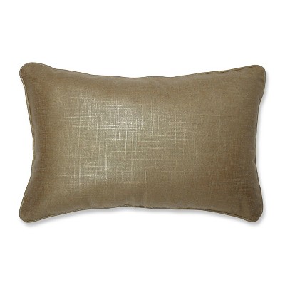 Alchemy Linen Copper Lumbar Throw Pillow Copper - Pillow Perfect