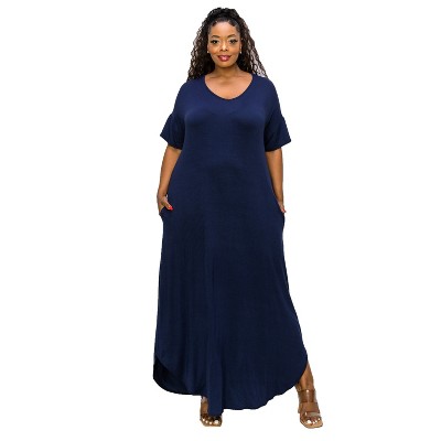 L I V D Women's Scarlett Maxi Pocket Dress