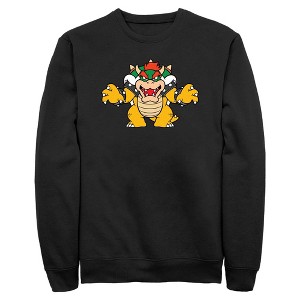 Mens Nintendo Just Bowser Sweatshirt - 1 of 4