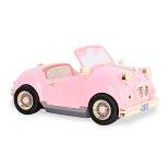 Our Generation In the Driver Seat Cruiser - Pink Convertible for 18" Dolls