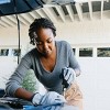 Blue Ridge Tools Multi Purpose Work Gloves: Orange Polyester for Gardening & Construction, One Size Fits Most Adults - 3 of 4
