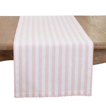 Saro Lifestyle Soothing Stripes Table Runner