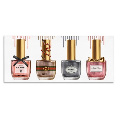 Stupell Industries Glam Nail Polish Collection, 40" x 17"