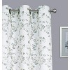 Kate Aurora 2 Pack Shabby Chic Grommet Top Floral Cherry Blossom Curtain Panels - 3 of 3