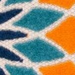 ivory/orange