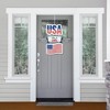 Big Dot of Happiness Stars & Stripes - Hanging Porch Memorial Day, 4th of July and Labor Day Patriotic Outdoor Decor - Front Door Decor - 3 Piece Sign - 2 of 4