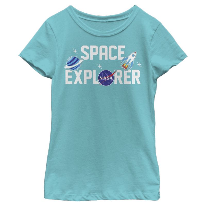 Girl's NASA Space Explorer T-Shirt, 1 of 4