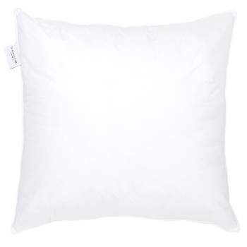 26" x 26" Euro Down Alternative White Bed Pillow Insert | BOKSER HOME