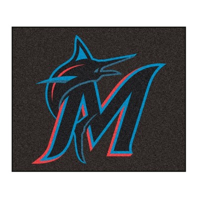 MLB Miami Marlins 5'x6' Rug