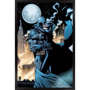Trends International DC Comics Batman - Kissing Catwoman Framed Wall Poster Prints - 1 of 4
