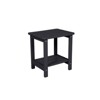 VisioGear 3 Pieces Rocking Chair Set, Outdoor Rocking Chair Set with Side Table for Backyard, Black, 35.15"*22.71"*41.25" - 4 of 4