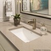 ALFI  Isabella Plus Collection 21 inch Rectangular Undermount basin with overflow and rear center drain - 2 of 4