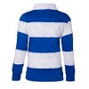 Sportoli Boys Cotton Striped Long Sleeve Polo Rugby Shirt - 3 of 3