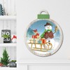 Snowman Family IV Hanging Ornament Artboard - 2 of 2