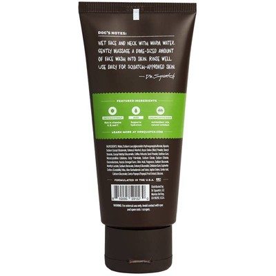 DR. SQUATCH Face Wash - Cool Fresh Aloe - 4oz