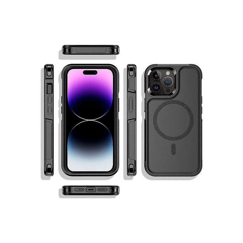 SaharaCase Armor Series Hard Shell Case for Apple iPhone 14 Pro Max Black (CP00373), 5 of 7