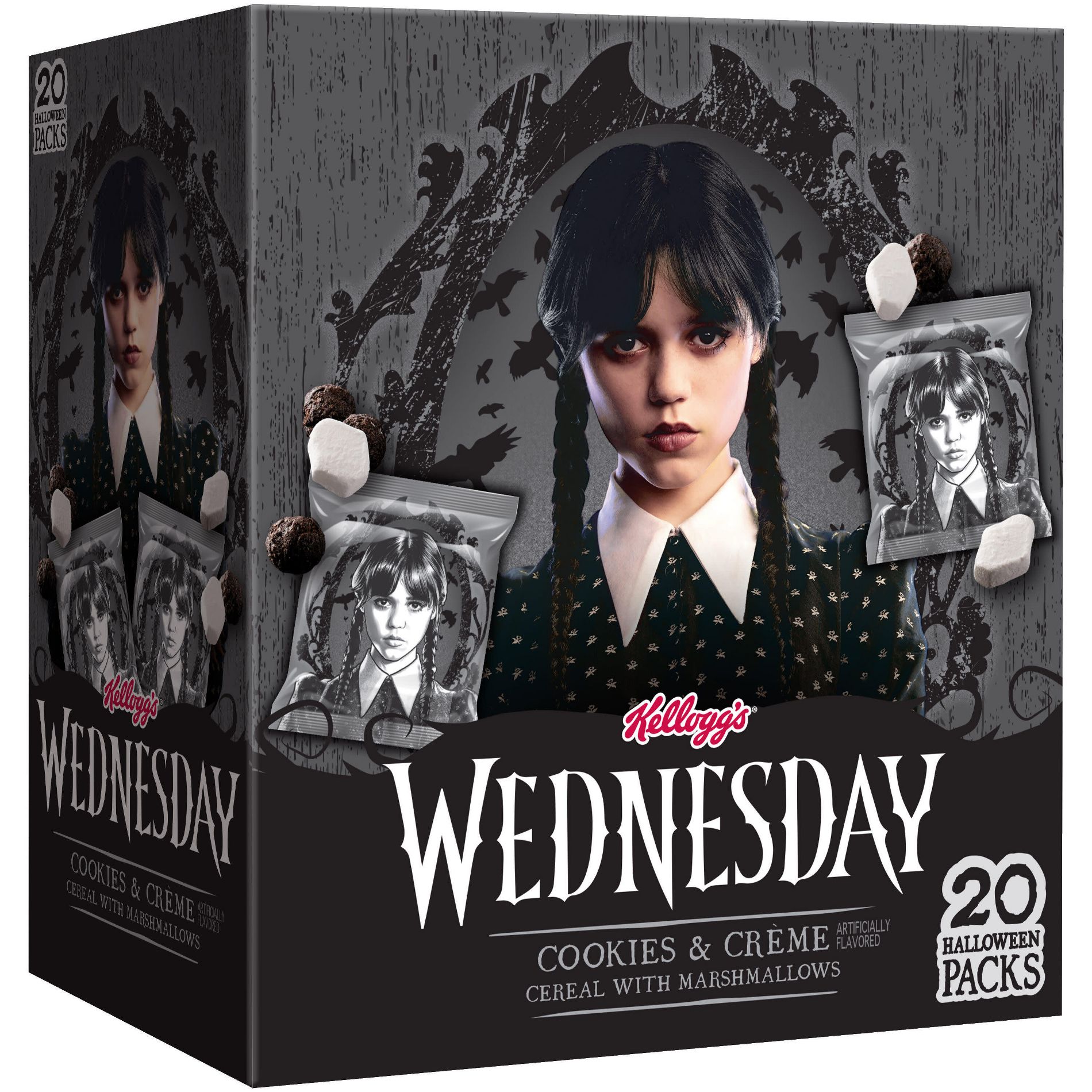 Kellogg's Wednesday Cookies & Creme Breakfast Cereal - 9oz/20ct