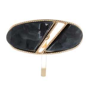 Unique Bargains Women's Hollow Out Ponytail Buckle Hair Clip 1 Pc - 1 of 4