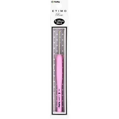 Tulip Etimo Rose Steel Crochet Hook-Size 4/1.25mm