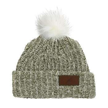 Arctic Gear Toddler Cotton Cuff Hat with Pom
