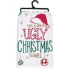 28.0 Inch Ugly Christmas Towels Set/2 Kitchen Kitchen Towel - 2 of 3