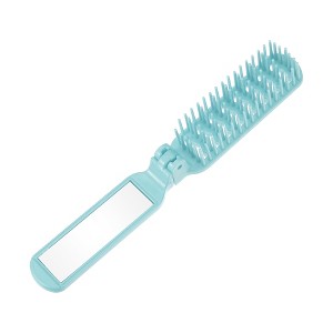 Unique Bargains Hollow Foldable Hair Brush for Curly Straight Dry Wet Hair 1 Pc - 1 of 4