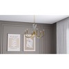 Cecily 6-Light Brushed Gold Chandelier - 3 of 4