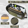 Pavilia Tactical Toiletry Bag for Men, Hygiene Travel Bag, Military Dopp Kit, Water Resistant Molle Pouch, Shaving Grooming Organizer Case - 2 of 4